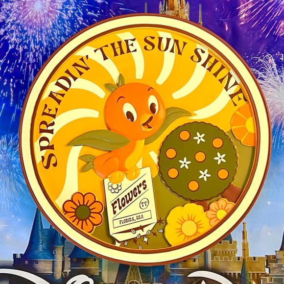 Disney Other - Orange Bird 2023 Epcot Flower And Garden Festival Stepping Stone Disney Parks